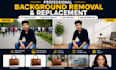 do background removal and editing