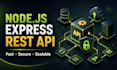 build a secure rest API using node js and express