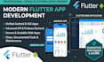 do mobile app development in flutter and dart