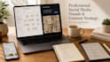 be your social media content creator and visual designer