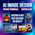 create ai youtube thumbnails and cinematic ai images