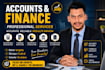 provide end to end accounting  professional services