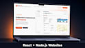 build a responsive website with react and nodejs
