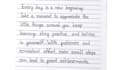 write neat handwritten letters, notes and cards