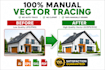 professionally convert image to vector, redraw logo and do vector tracing