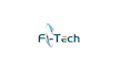design modern fiber optic company logo