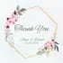 make a square shaped custom thank you sticker