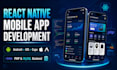 develop react native expo mobile app with PHP mysql backend