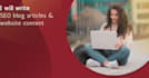 write SEO blog articles and website content