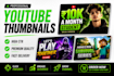 create premium thumbnails for your youtube channel