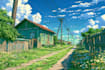 draw anime background, landscape illustrations