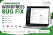 fix wordpress bugs, elementor issues and CSS errors