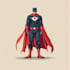 create superhero comic characters and design illustration