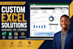 build custom microsoft excel spreadsheets, dashboards, vba and automation