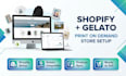 set up your shopify print on demand store with gelato