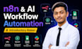 build custom n8n and openai workflow automations