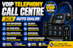 do voip configuration, sip trunk,call center, did number, caller id,inbound call