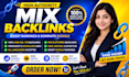 create mixed backlinks with manual white hat link building