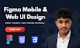 design a modern website UI in figma