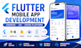 develop flutter mobile apps with firebase and restful api