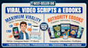 write viral video scripts for tiktok reels and shorts