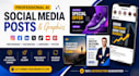 create professional ai social media posts and graphics