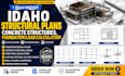 design idaho structural plans, concrete structures, foundation load calculation