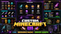 design custom minecraft gui, resource packs and server assets