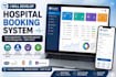 create  hospital management and appointment booking website
