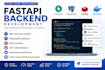build scalable fastapi backend apis with postgresql and redis