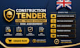 prepare construction tender rams method statement and risk assessment
