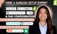 connect domain, dns configurations, ai website deployment, SSL installation