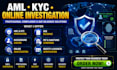 do online investigation, aml kyc background check, due diligence and osint