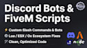code custom discord bots and fivem scripts