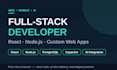 develop a web app with react node, and ai integration