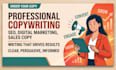 write website content, about us, and homepages for your brand