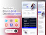 create responsive front end website landing page developer