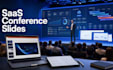 design saas conference presentation, ai keynote deck, technology slides