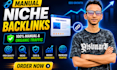 build manual niche relevant contextual backlinks