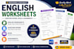 create custom english worksheets, mcqs and school question papers