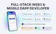 develop full stack dapps web3 apps and react native mobile applications
