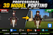 port, rip and convert 3d models for gmod, sfm, tf2, l4d2 and mmd