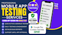 do app testing and website testing, QA,mobile user testing