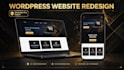 redesign wordpress website with elementor pro