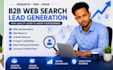 do b2b lead generation web research email list building