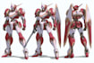 create an mecha, gundam, and robot design