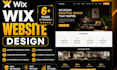 wix website design wix redesign wix ecommerce website promotion