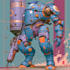 draw amazing character mecha robot illustration