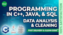 do programming in cpp java and sql data analysis
