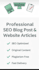 write SEO blog posts and website articles